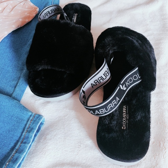 Koolaburra by UGG faux fur slides - Picture 10 of 13